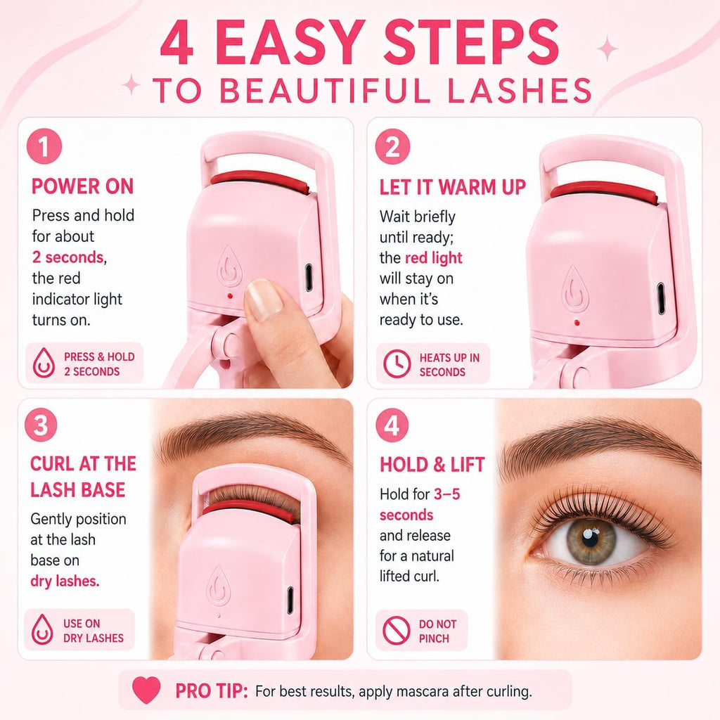 Heated Eyelash Curlers